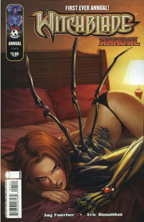 Witchblade Annual 2009B published by Image with cover art by Sami Basri