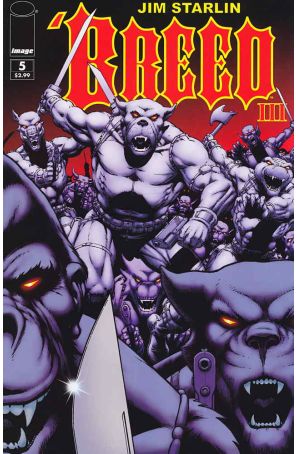 Breed III 5 published by Image with cover art by Jim Starlin