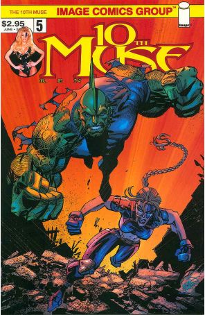 10th Muse 5A published by Image with cover art by Erik Larsen