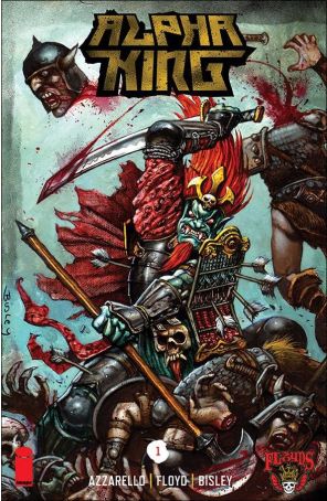 3 Floyds: Alpha King 1 published by Image with cover art by Simon Bisley