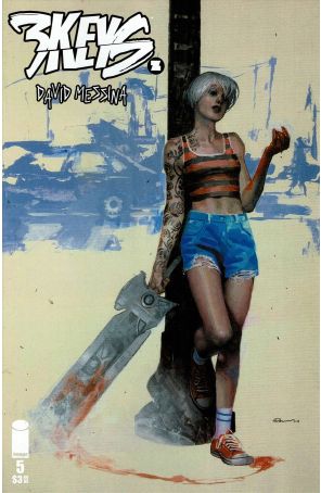 3Keys 5A published by Image with cover art by Fabrizio De Tomasso