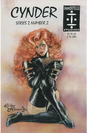 Cynder (2nd Series) 2A published by Immortelle with cover art by Linda Hernandez
