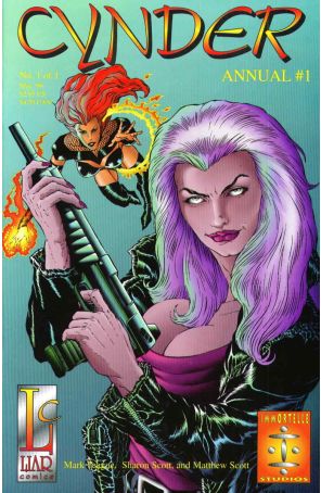 Cynder Annual 1 published by Immortelle with cover art by Tim Vigil