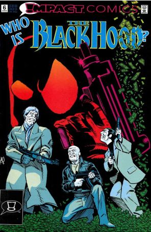 Black Hood 6 published by Impact with cover art by Rick Burchett
