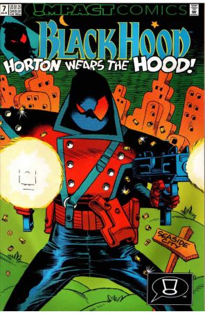 Black Hood 7 published by Impact with cover art by Rick Burchett