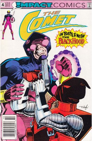 Comet (Impact) 4 (Newsstand) published by Impact with cover art by Tom Lyle