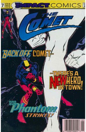 Comet (Impact) 7 published by Impact with cover art by Mark Beachum