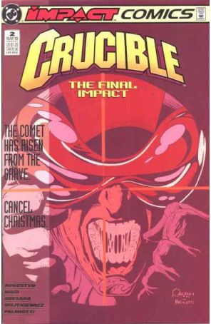 Crucible 2 published by DC with cover art by Joe Quesada