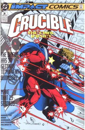 Crucible 3 published by DC with cover art by Dick Giordano