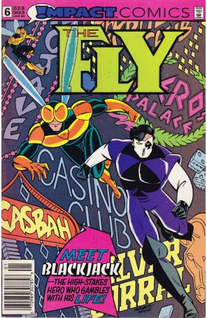 Fly (Impact) 6 (Newsstand) published by Impact with cover art by Mike Parobeck