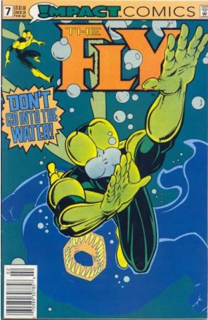 Fly (Impact) 7 (Newsstand) published by Impact with cover art by Mike Parobeck