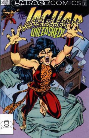 The Jaguar 12 published by Impact with cover art by Chuck Wojtkiewicz