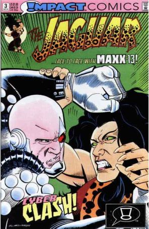 The Jaguar 3 published by Impact with cover art by David Williams