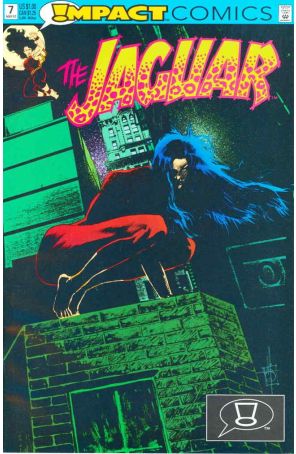 The Jaguar 7 published by Impact with cover art by Mark Beachum