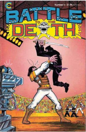 Battle to the Death 2 published by Eternity with cover art by Jim Rohn