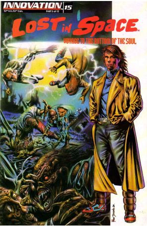 Lost in Space (Innovation) 15 published by Innovation with cover art by Mike Deodato Jr.