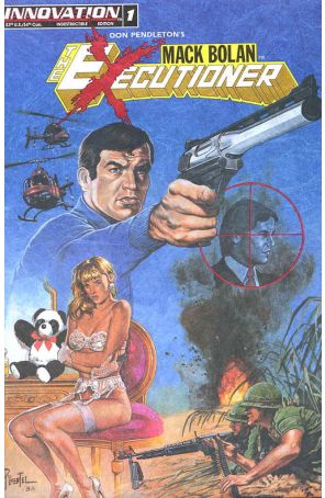 Mack Bolan: The Executioner (Don Pendleton's) 1A published by Innovation with cover art by Joe Pimetel