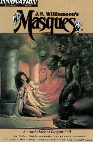 Masques (J.N. Williamson's) 1 published by Innovation with cover art by Boris Vallejo