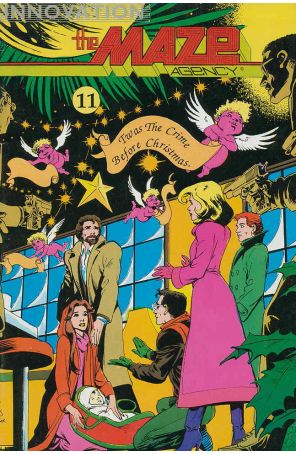The Maze Agency 11 published by Innovation with cover art by Alan Davis