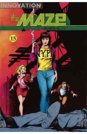 The Maze Agency 15 published by Innovation with cover art by Jerry Bingham
