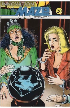 The Maze Agency 20 published by Innovation with cover art by Brian Bolland