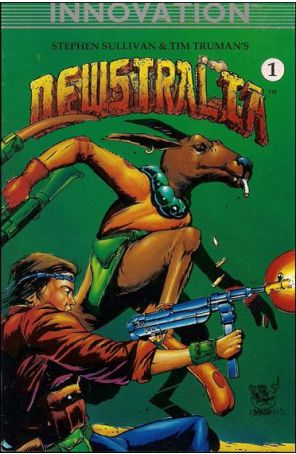 Newstralia 1 published by Innovation with cover art by Timothy Truman