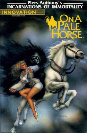 On a Pale Horse 1 published by Innovation with cover art by Michael Okamoto