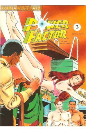 Power Factor (2nd Series) 3 published by Innovation with cover art by Matt Thompson