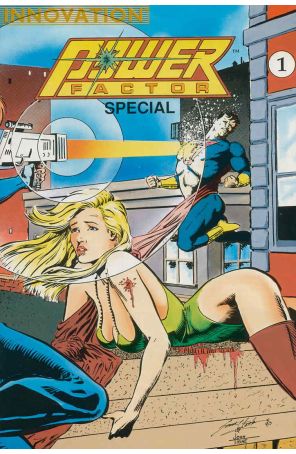 Power Factor (2nd Series) Special 1 published by Innovation with cover art by Jim Harrison