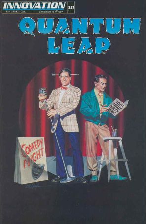Quantum Leap 10 published by Innovation with cover art by C. Winston Taylor