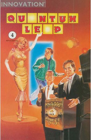 Quantum Leap 4 published by Innovation with cover art by C. Winston Taylor