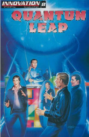 Quantum Leap 8 published by Innovation with cover art by C. Winston Taylor