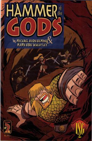 Hammer of the Gods 2 published by Insight with cover art by Michael Avon Oeming