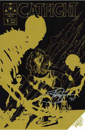 Catfight 1 Gold Variant published by Insomnia
