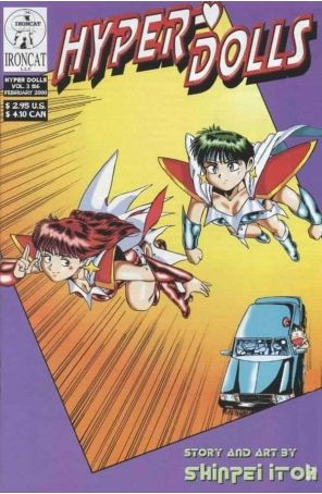 Hyper Dolls (Vol. 3) 6 published by Ironcat with cover art by Shinpei Itoh, Mark Hoffman