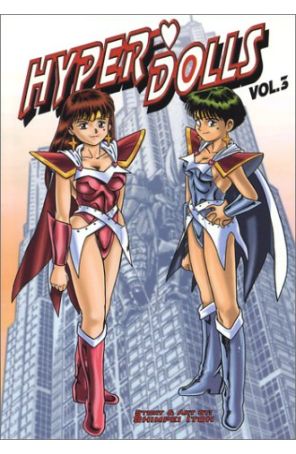 Hyper Dolls TPB 3 published by Ironcat with cover art by Shimpei Itoh