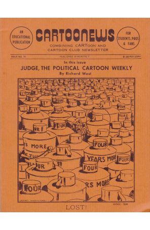 CartooNews 15 published by Ivey with cover art by Grant Hamilton