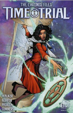 Chronos Files: Time Trial 1 published by Jet City with cover art by Agustin Padilla
