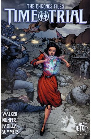 Chronos Files: Time Trial 2 published by Jet City with cover art by Agustin Padilla