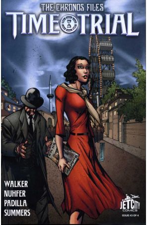 Chronos Files: Time Trial 3 published by Jet City with cover art by Agustin Padilla