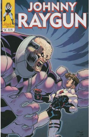 Johnny Raygun: Quarterly 3 published by Jetpack with cover art by Ed McGuinness