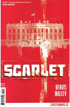 Scarlet (2nd Series) 5 published by Jinxworld with cover art by Alex Maleev