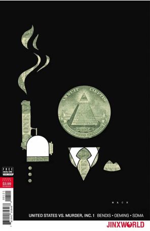 United States Vs. Murder, Inc. 1A published by Jinxworld with cover art by David Mack