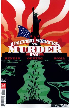 United States Vs. Murder, Inc. 1 published by Jinxworld with cover art by Michael Avon Oeming