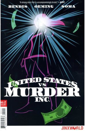 United States Vs. Murder, Inc. 2 published by Jinxworld with cover art by Michael Avon Oeming