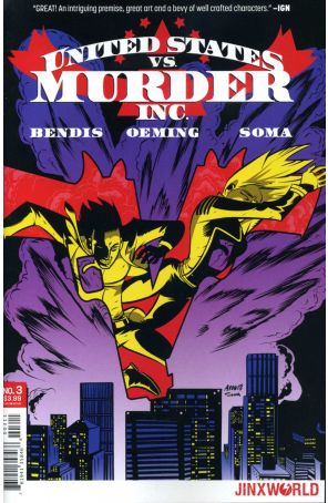United States Vs. Murder, Inc. 3 published by Jinxworld with cover art by Michael Avon Oeming