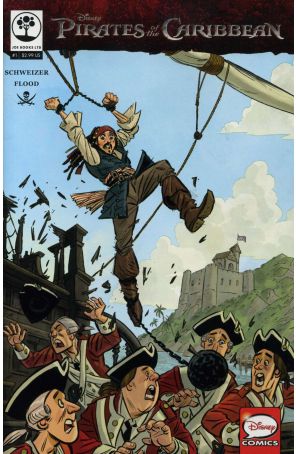 Pirates of the Caribbean (Disney's ) 1 published by Joe with cover art by Joe Flood