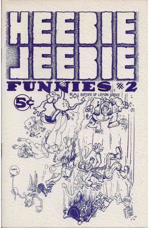 Heebie Jeebie Funnies 2 published by Joel Milke