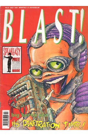 Blast! 2 published by John Brown with cover art by Yan Shimony