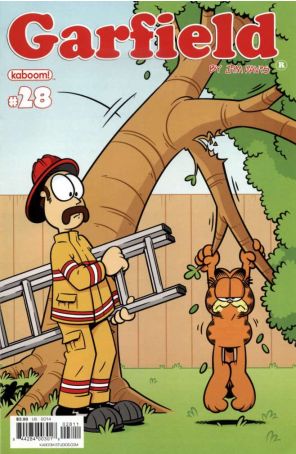 Garfield (KaBoom!) 28 published by Boom! with cover art by Andy Hirsch